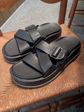 CHACO Townes Platform Sandals, Wmn Sz 9, EUC!!!